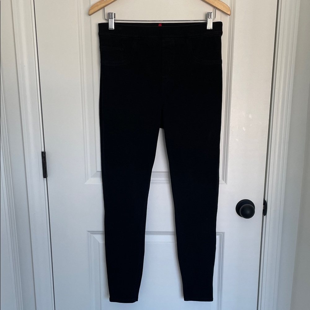 SPANX Women’s Classic Pull-On Denim Leggings Black M